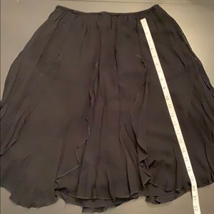 Vintage Papillon Skirt Black Med